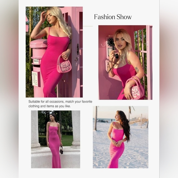 Popilush Bodycon Maxi Dress #961 - Picture 10 of 10